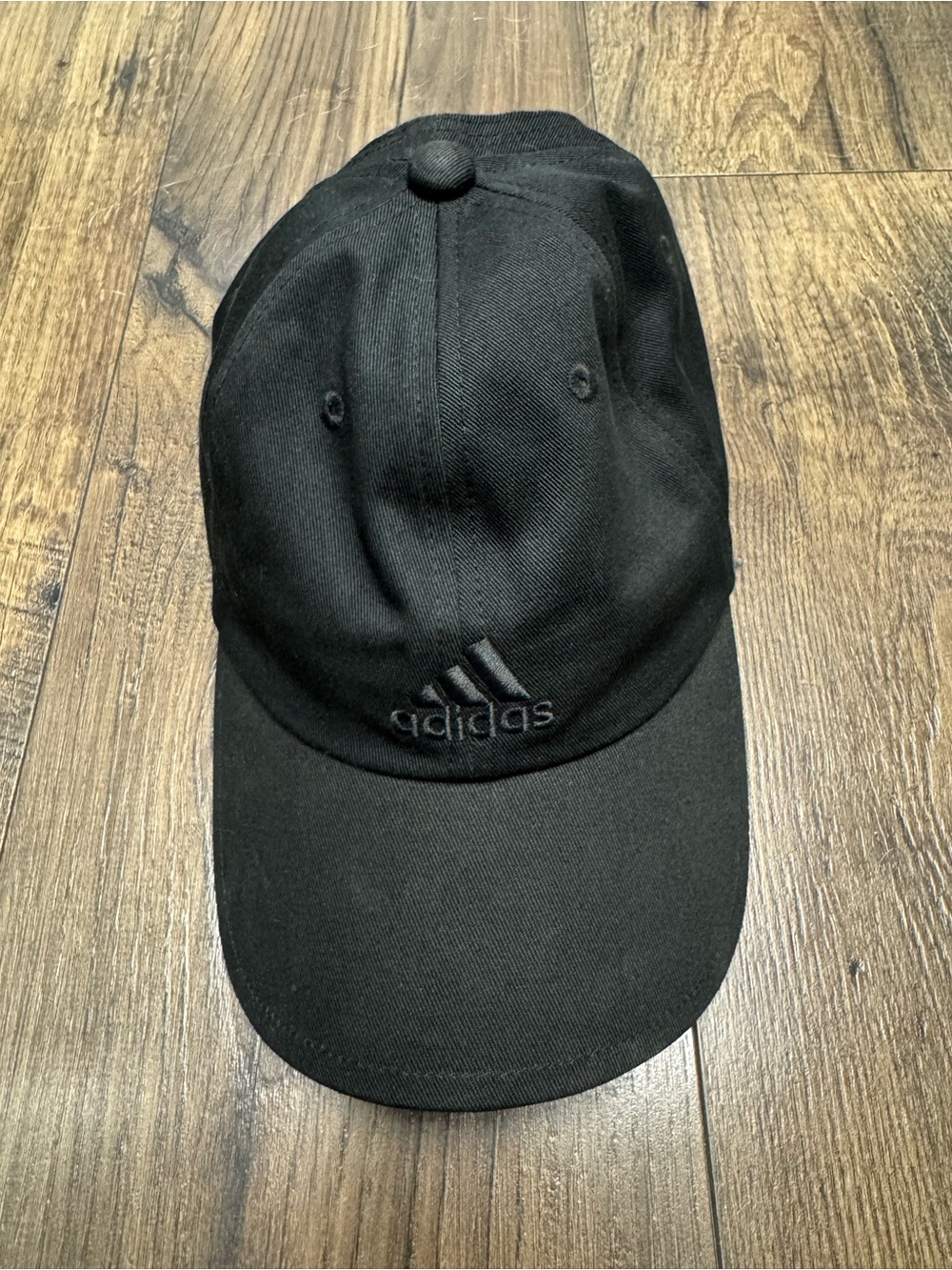 adidas Black Minimal Logo Baseball Cap